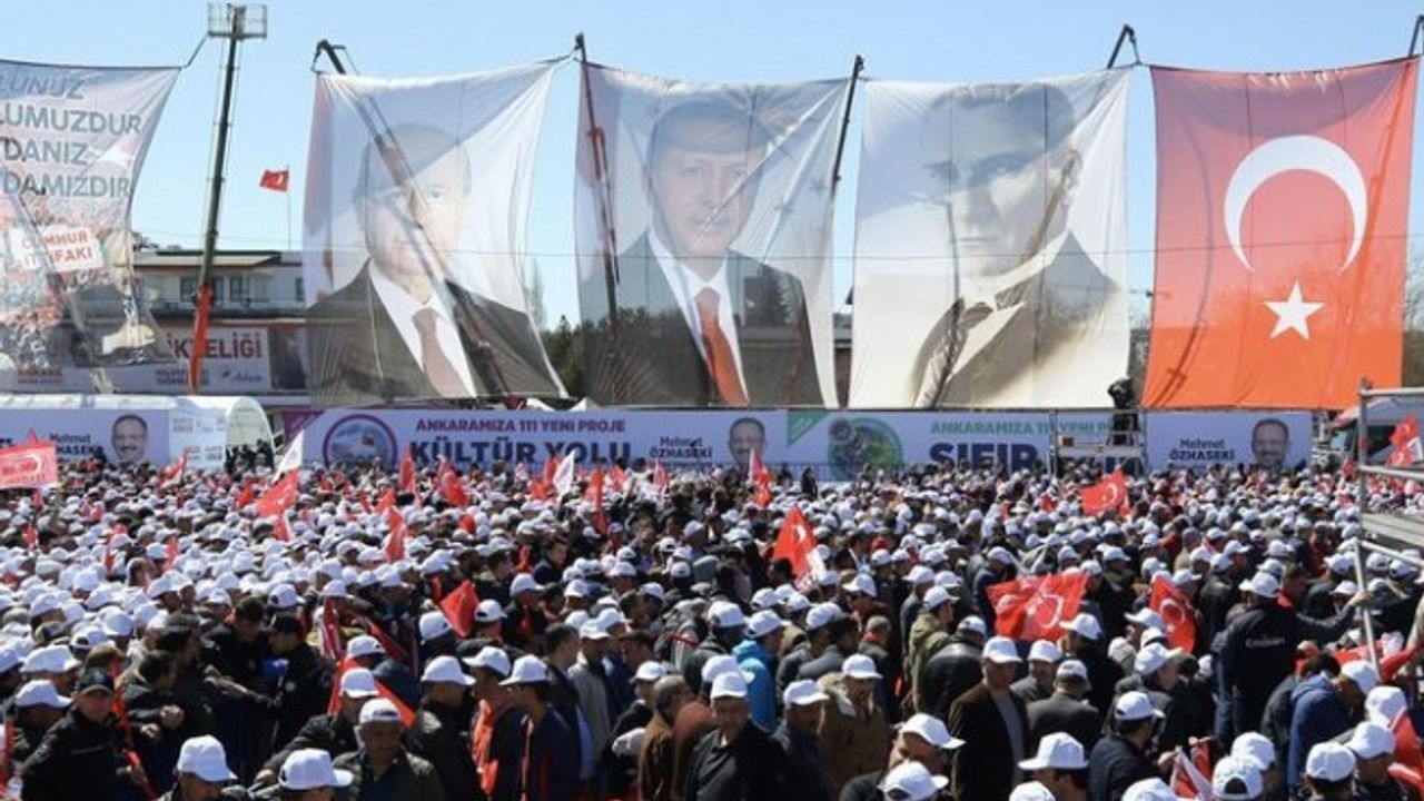 Cumhur İttifakı, Büyük Ankara Mitingi ile gövde gösterisi yapıyor.