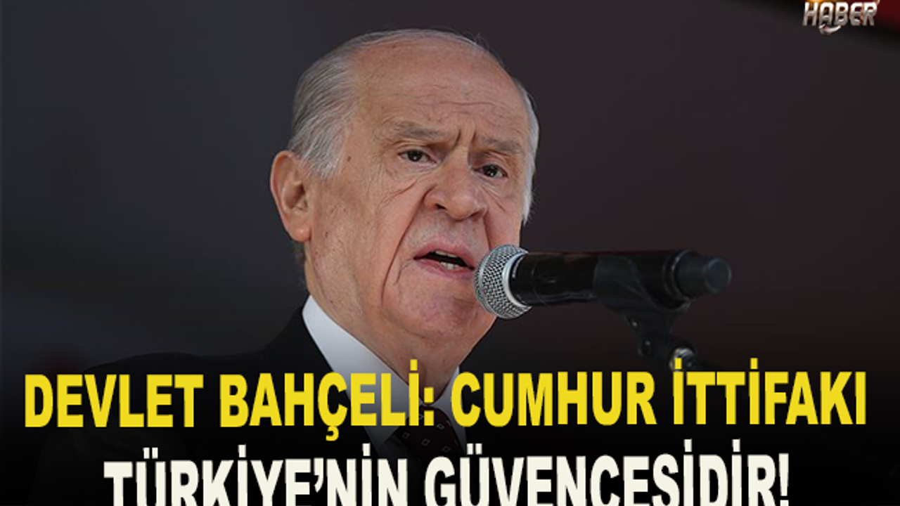 Devlet Bahçeli: "Türkiye'yi teslim alamayacaklar!