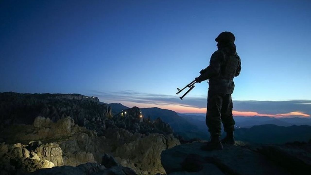 Jandarmanın ikna ettiği PKK'lı terörist teslim oldu