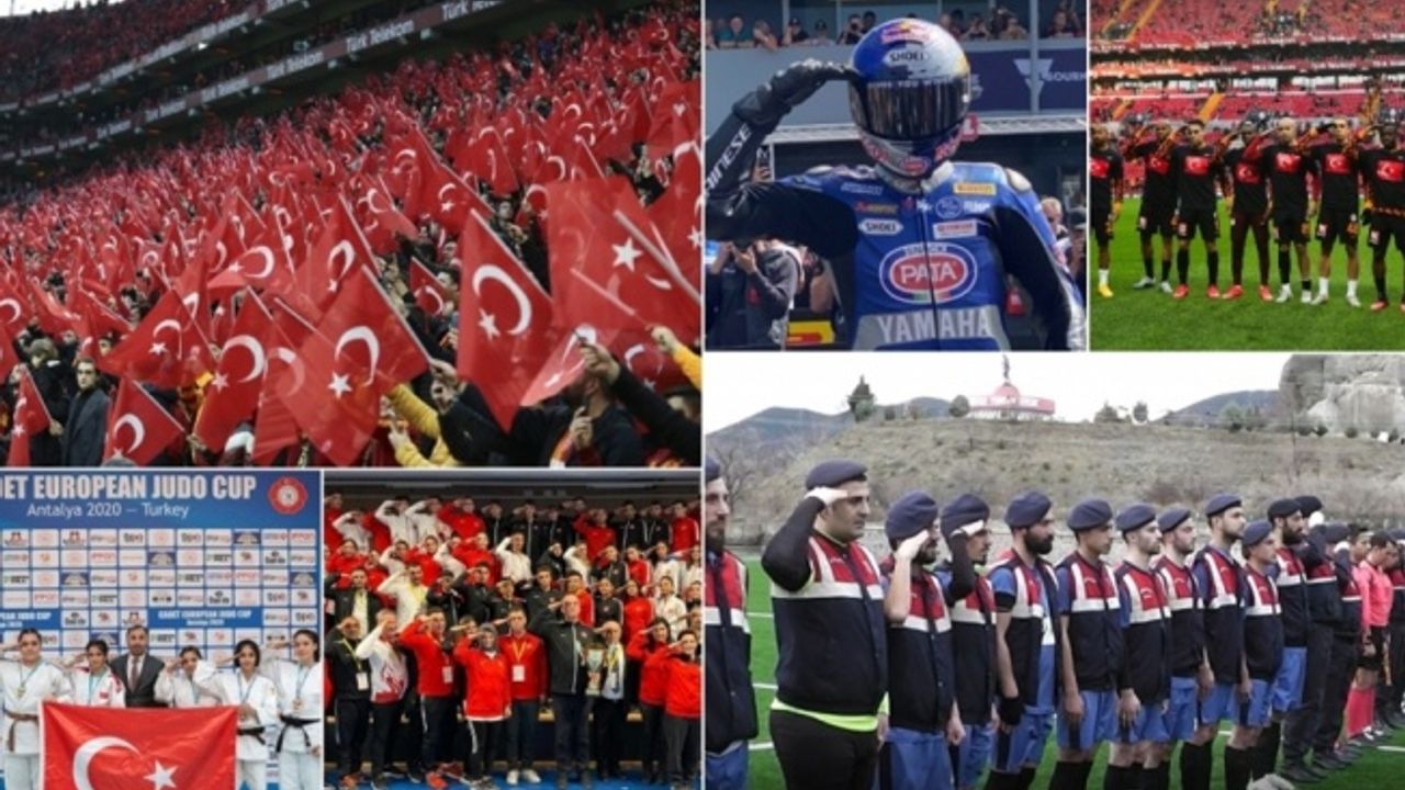 Türk spor camiası Mehmetçik için 'tek yürek'
