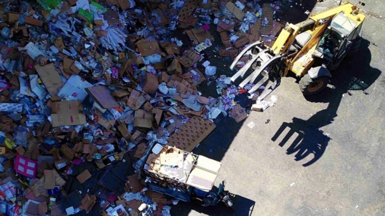 Türkiye'de geçen yıl 1 milyon 717 bin 88 ton atık dönüştürüldü