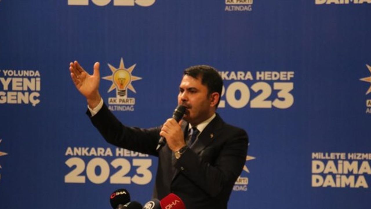 Bakan Kurum: Ankara'yı CHP zihniyetine teslim etmeyeceğiz