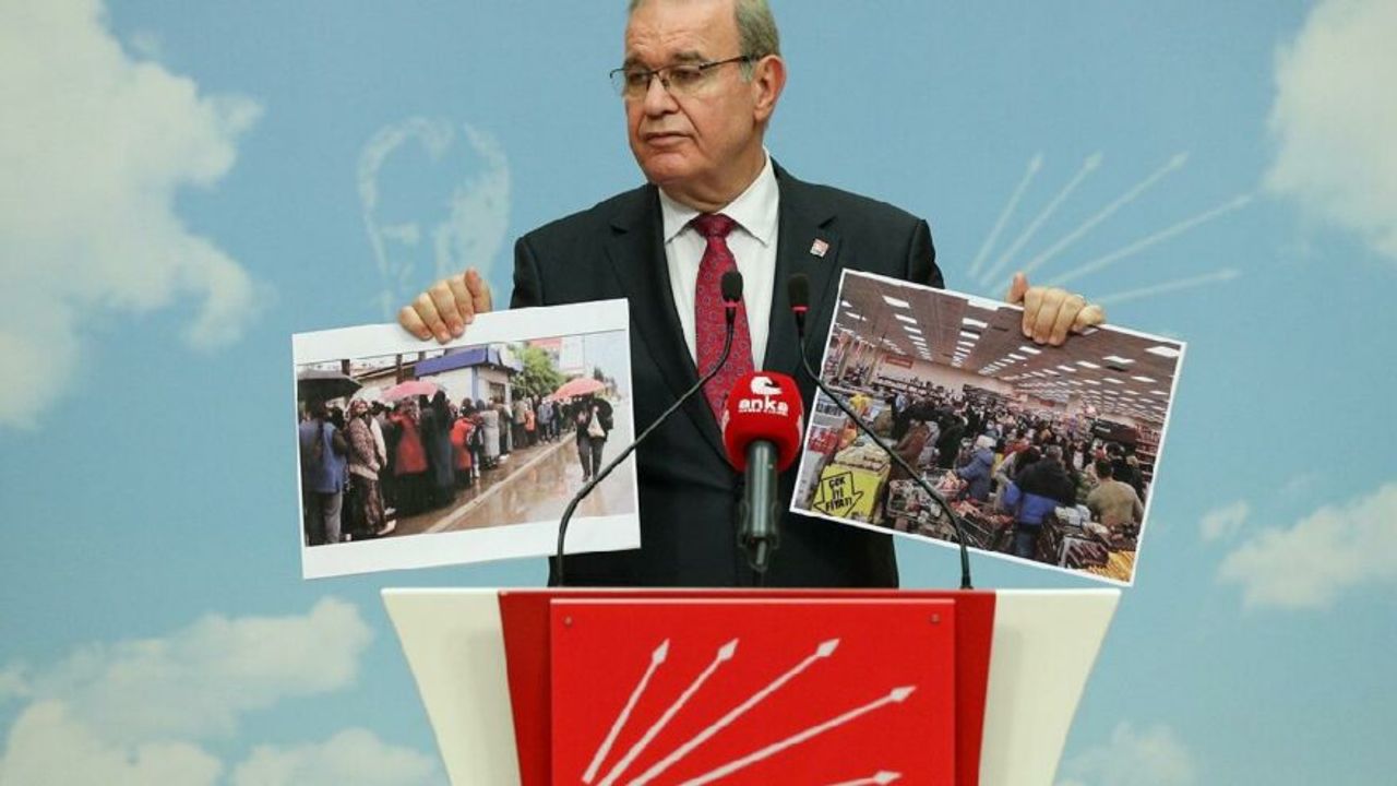 CHP’li Öztrak iki fotoğraf gösterip acil seçim çağrısı yaptı