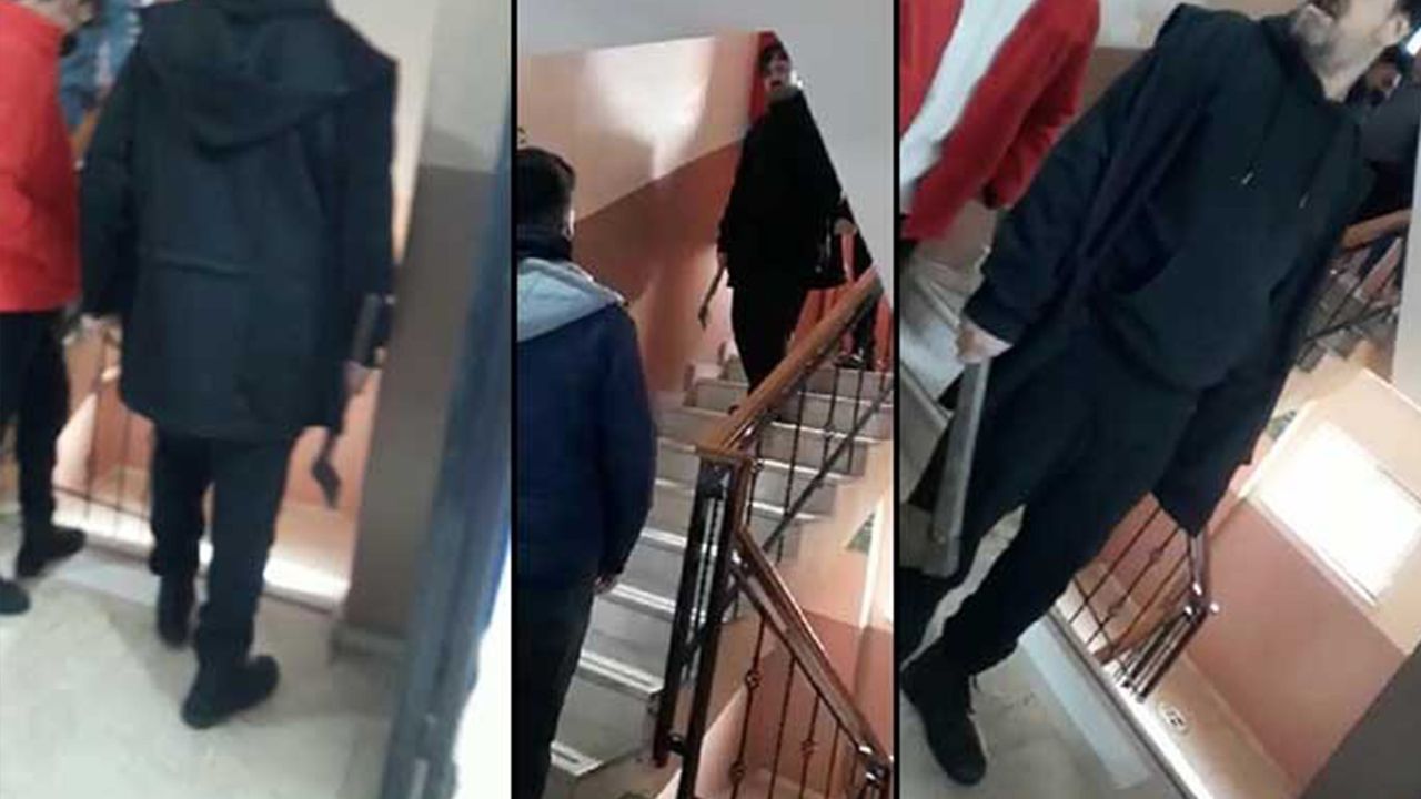 Gaziosmanpaşa'da baltayla okulu basan veli tekrar gözaltına alındı