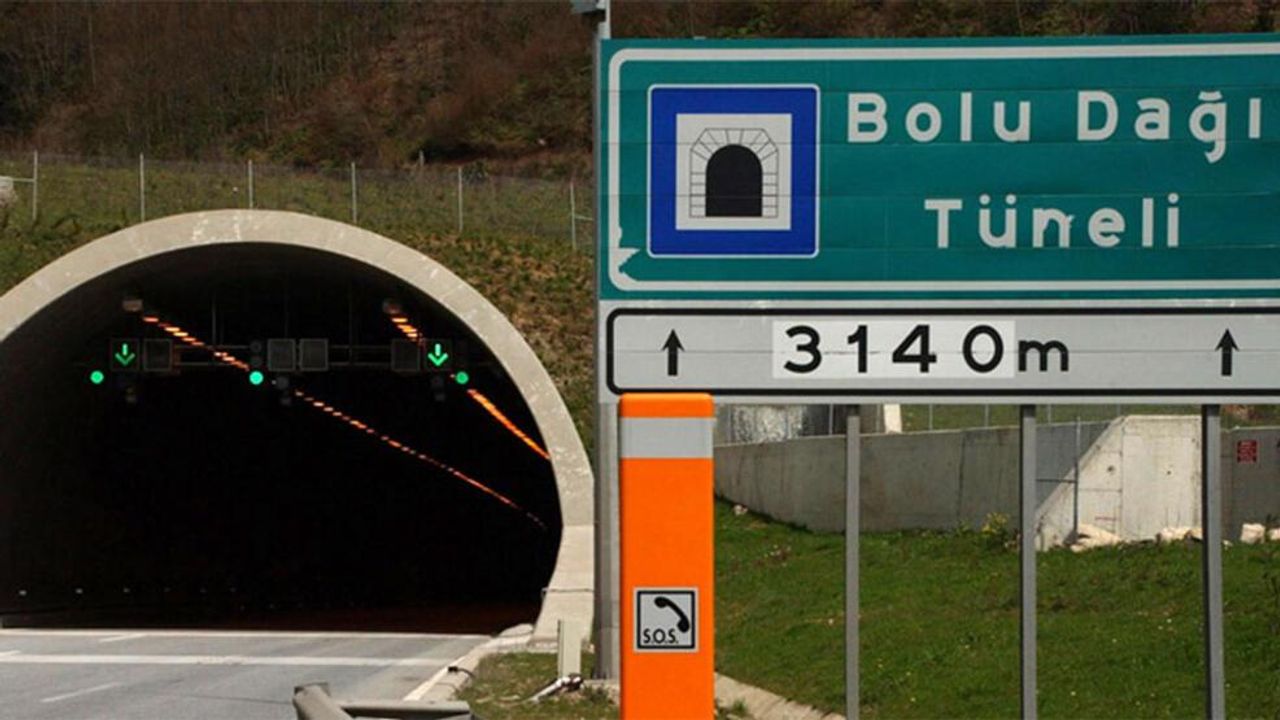 Bolu Dağı Tüneli İstanbul yönü, trafiğe açıldı