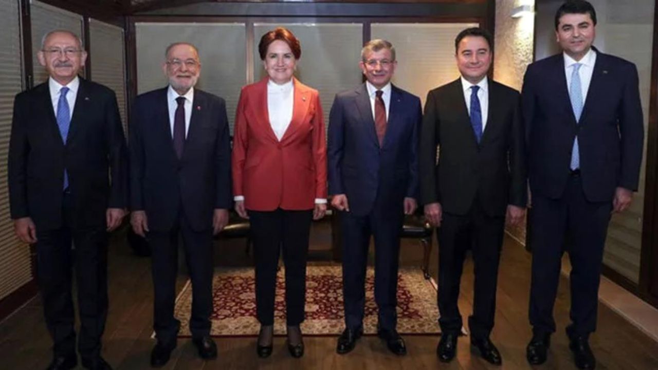 Babacan'ın daveti üzerine 6 muhalefet partisi genel başkanı buluştu