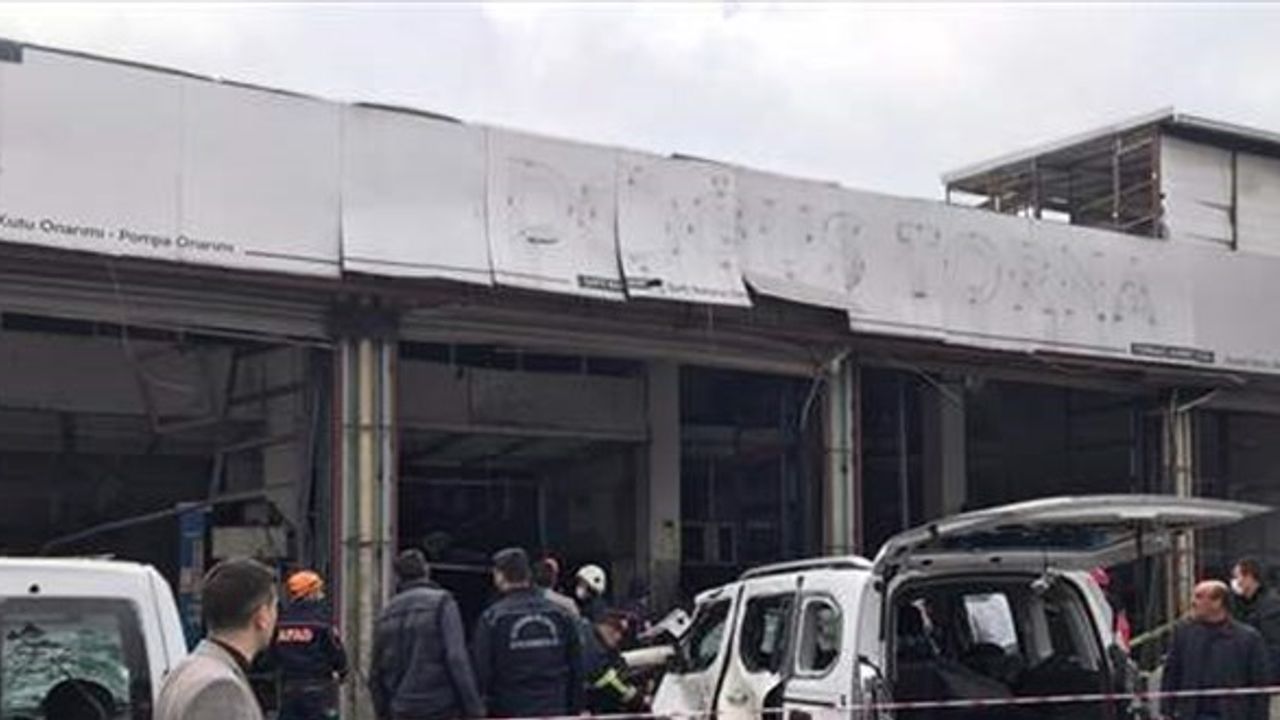 Diyarbakır'da sanayi sitesinde patlama: 5'i ağır 10 yaralı