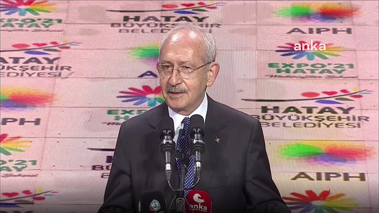 Kemal Kılıçdaroğlu, Hatay'da konuştu: Türkiye'yi aydınlığa çıkarmakta kararlıyız