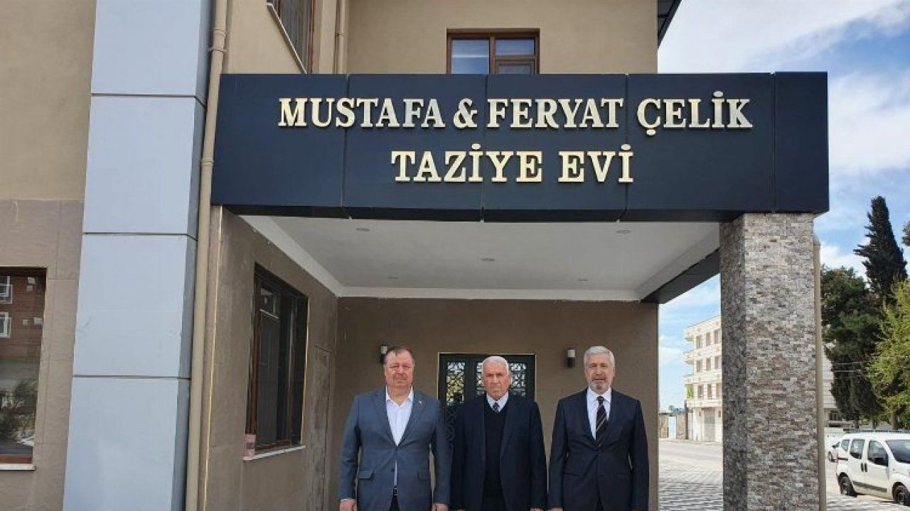 Mustafa ve Feryat Çelik Taziye Evi Kilis'te hizmete girecek 