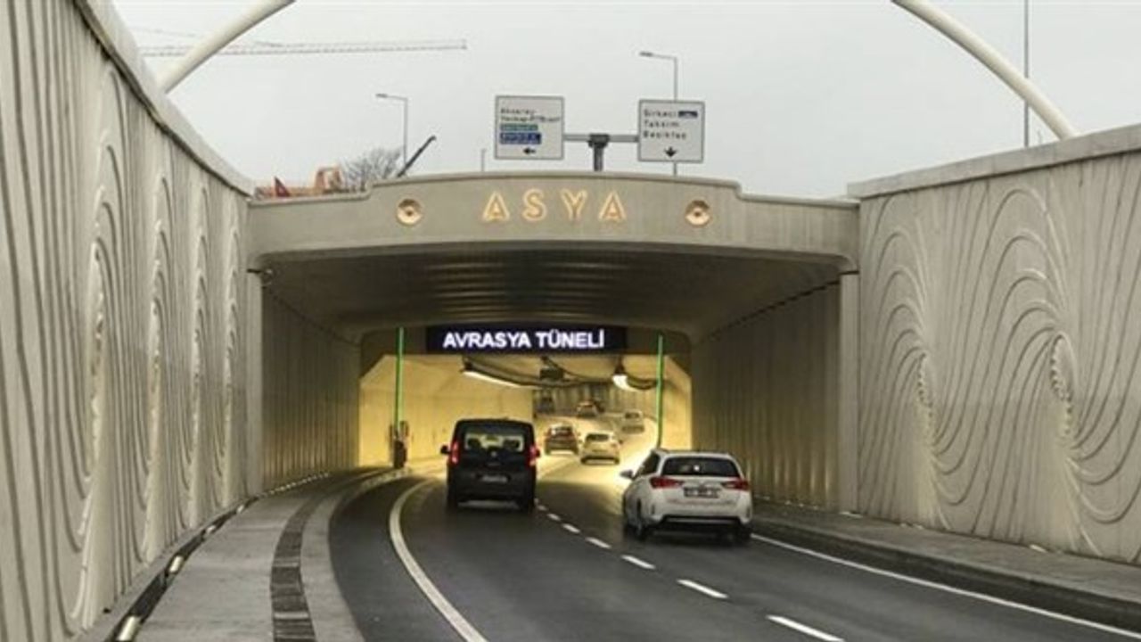 Avrasya Tüneli'nden motosiklet geçiş ücreti belirlendi