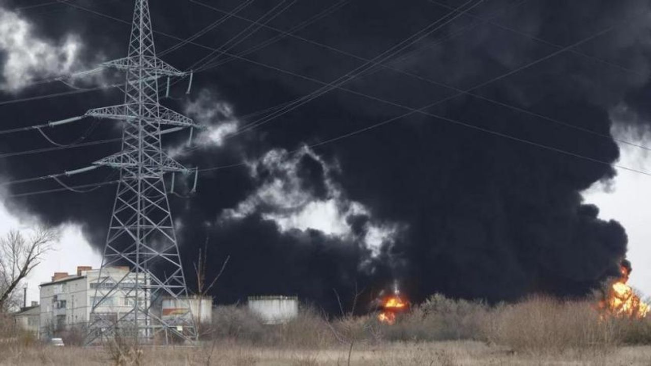 Ukrayna'dan Rusya'da petrol deposundaki yangına ilişkin ilk açıklama