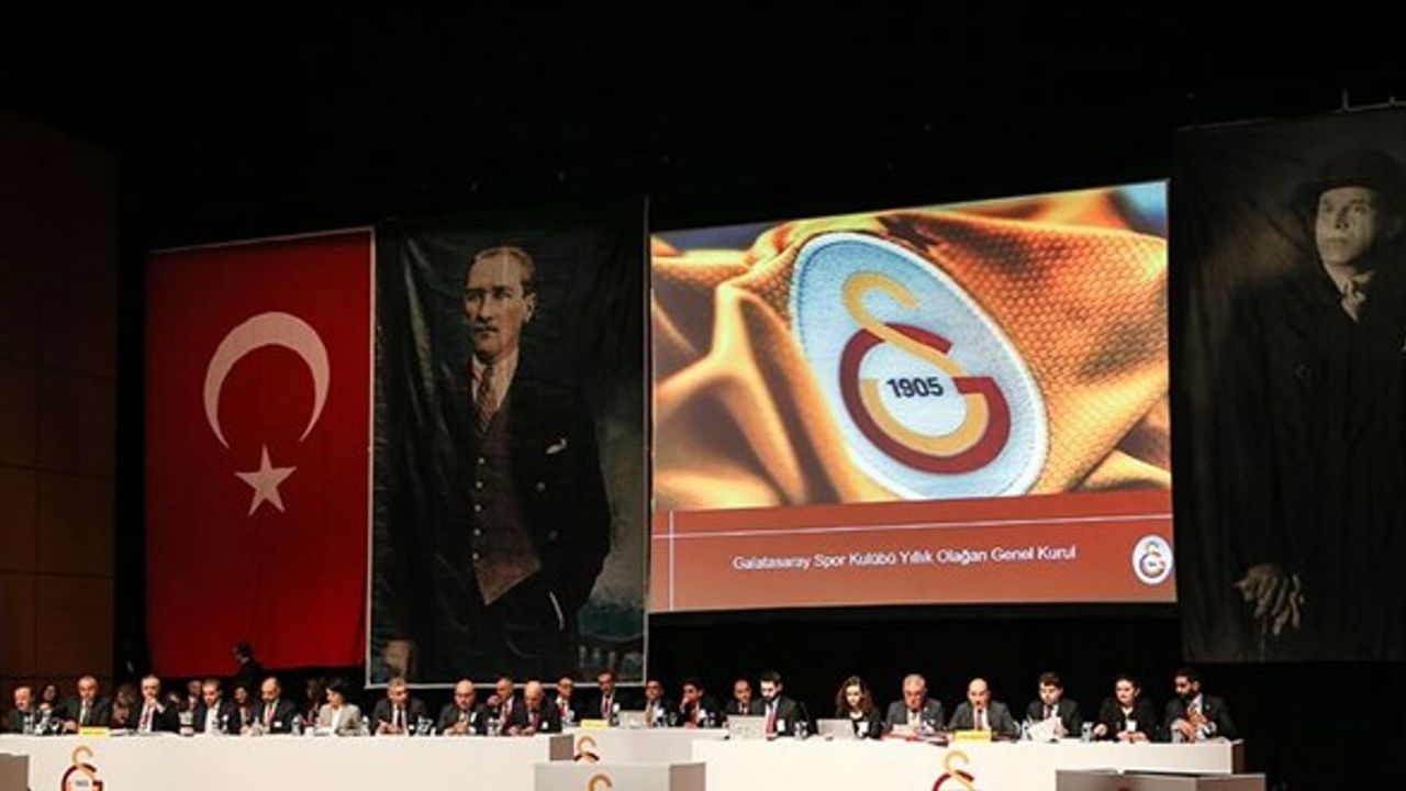 Galatasaray'da seçim iptal