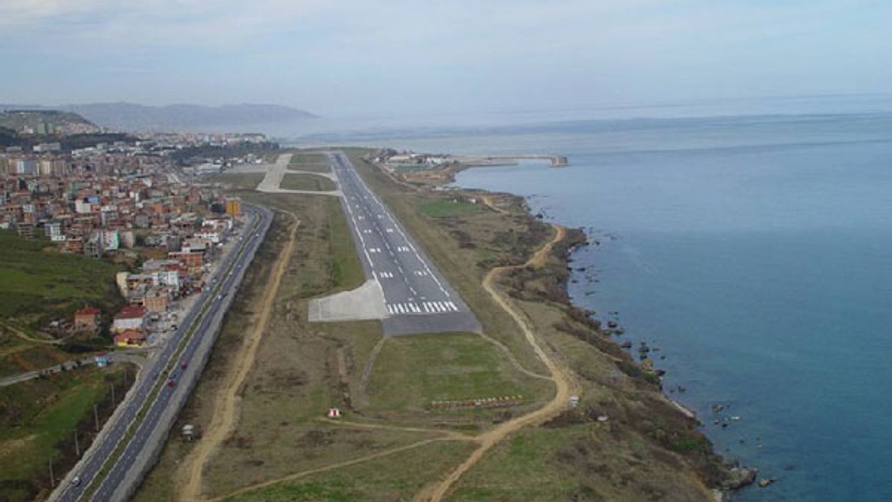 Trabzon'a yeni havalimanı! Deniz dolgusu şeklinde yapılacak