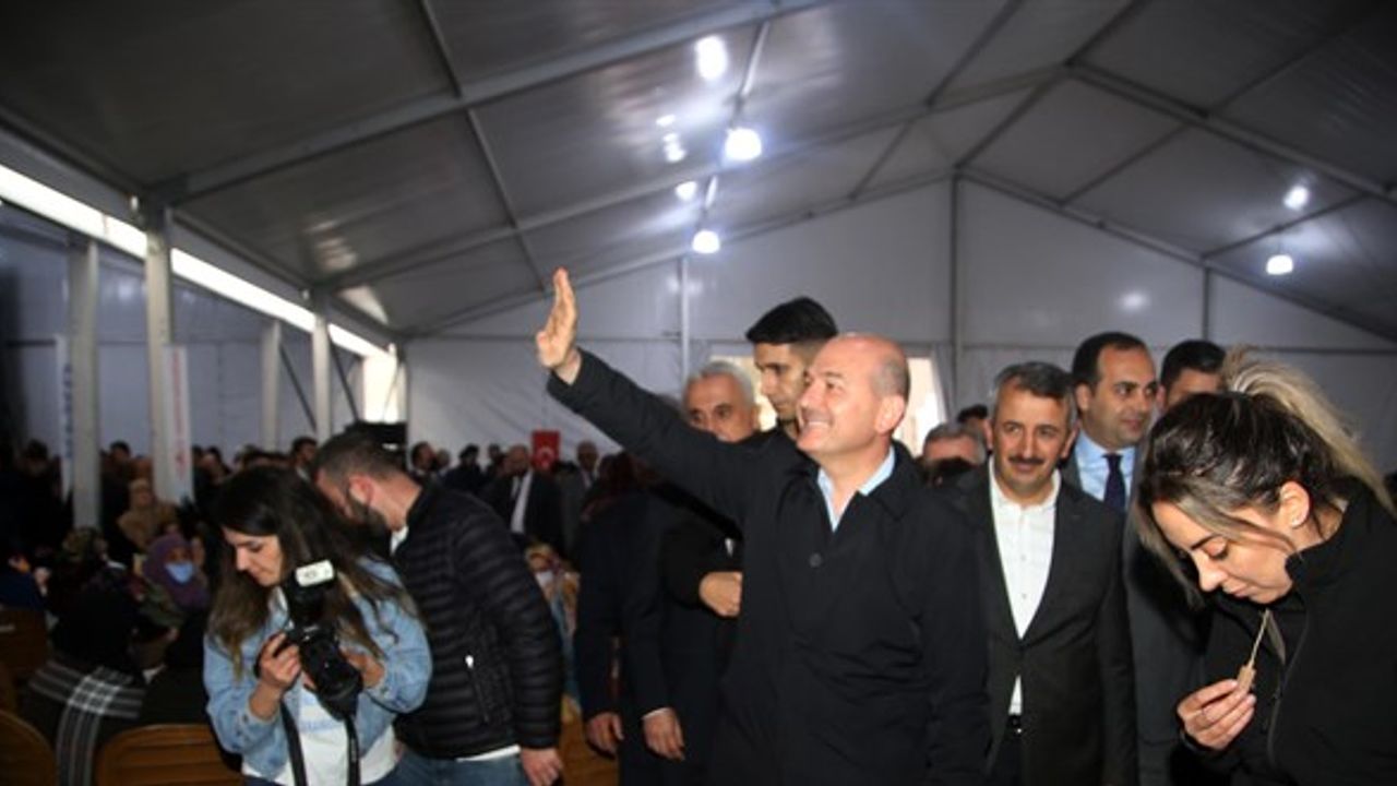 İçişleri Bakanı Soylu, Bozkurt'ta iftar programında konuştu