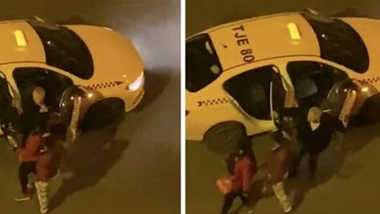 İstanbul'da taksici dehşeti: 'Seni bıçaklarım' diyerek çifti kovaladı