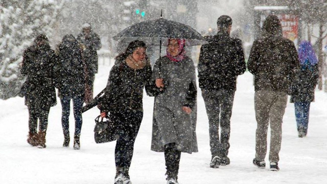 Meteoroloji'den kritik uyarı: 'Kuvvetli kar yağışına dikkat'