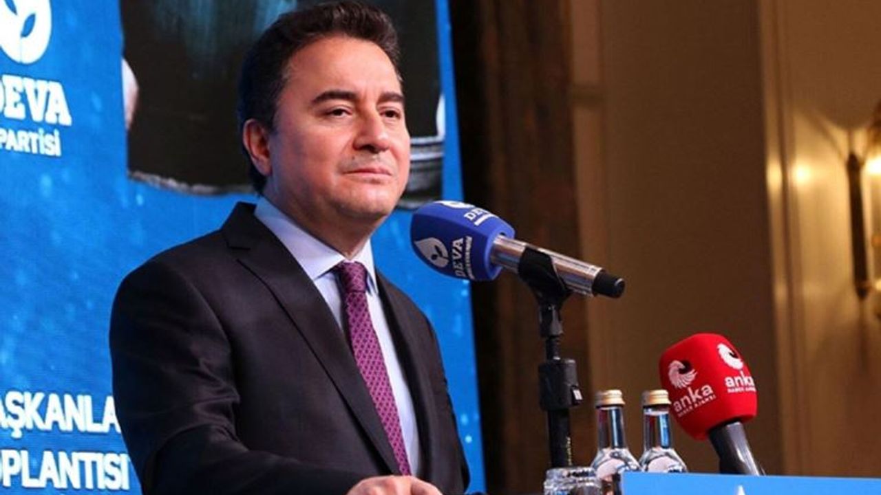 DEVA Partisi Genel Başkanı Ali Babacan: 'Henüz ittifakta değiliz'