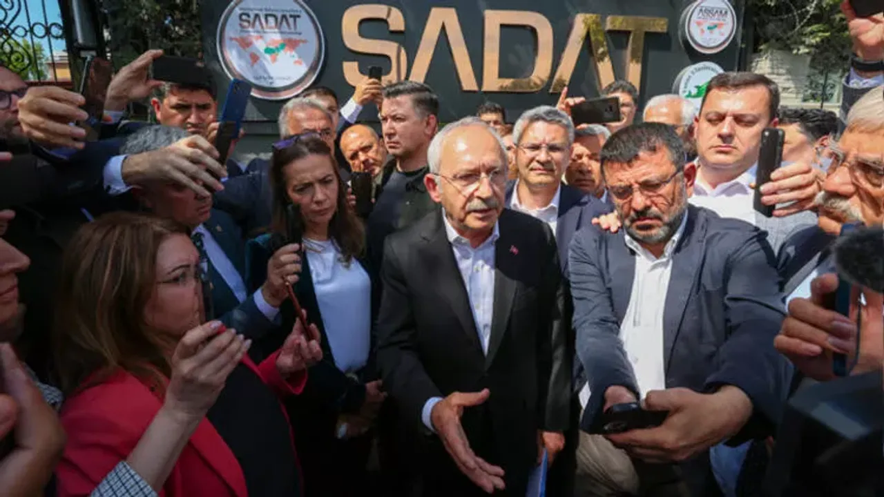 Kılıçdaroğlu'ndan SADAT önünde açıklama