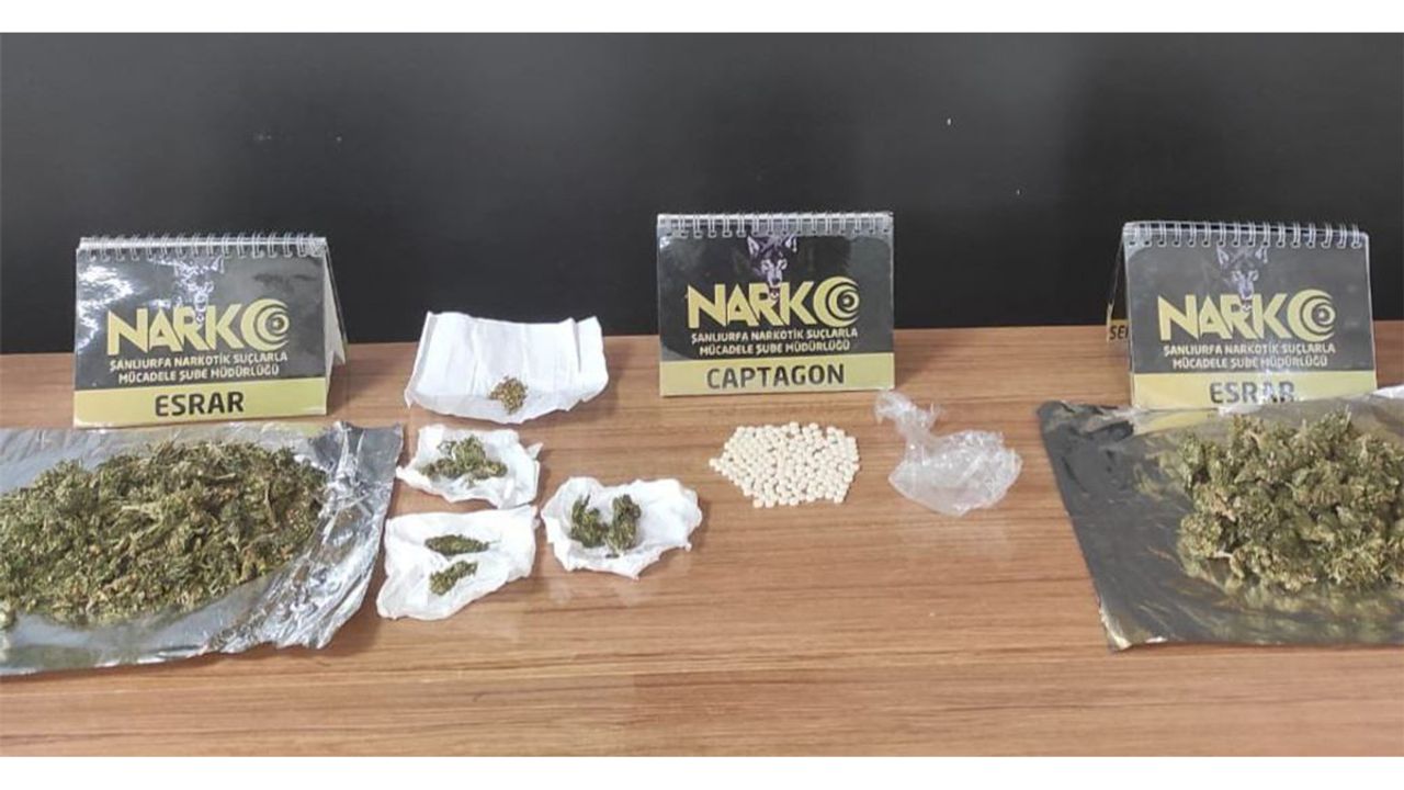 Şanlıurfa'da uyuşturucu operasyonu: 16 gözaltı