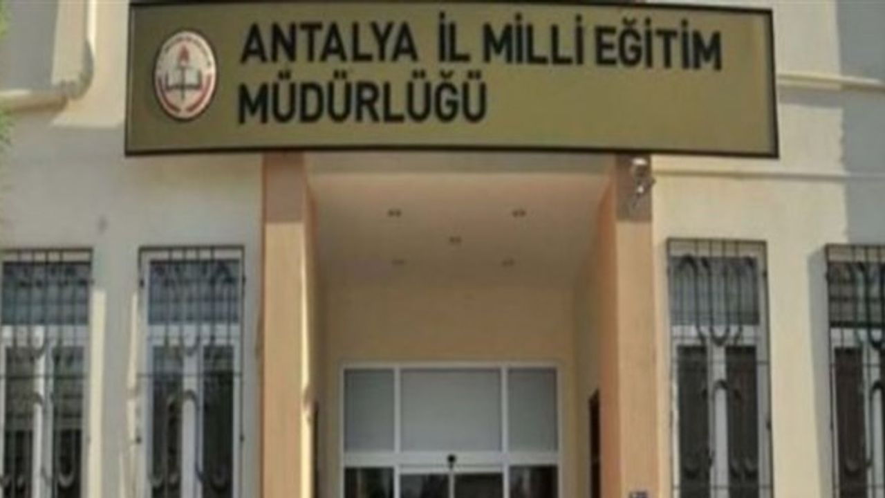 Antalya İl Milli Eğitim Müdürü açıkladı: Henüz neticelenmiş bir karar yok!