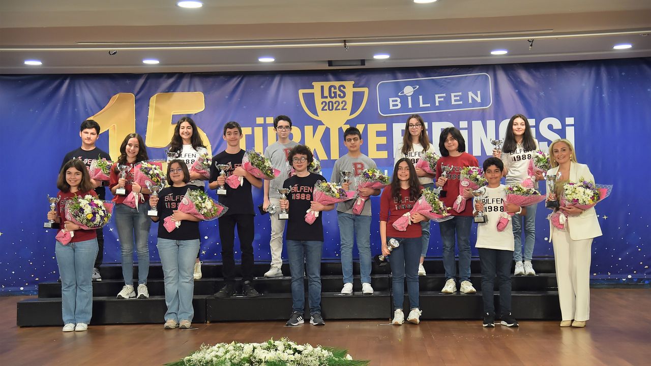 Gelenek Bozulmadı! BİLFEN Okulları'ndan LGS 2022'de ''15 Türkiye birincisi''