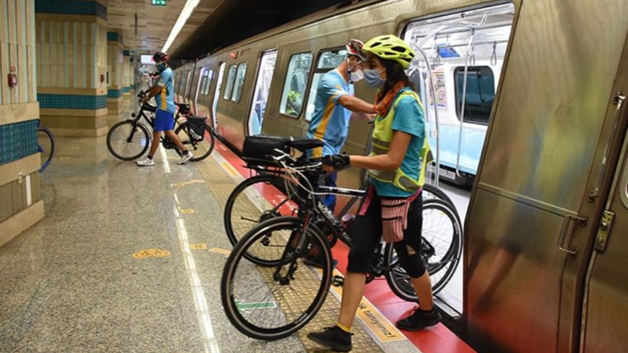 Trenlerde ücretsiz bisiklet taşıma izni ve kuralları açıklandı