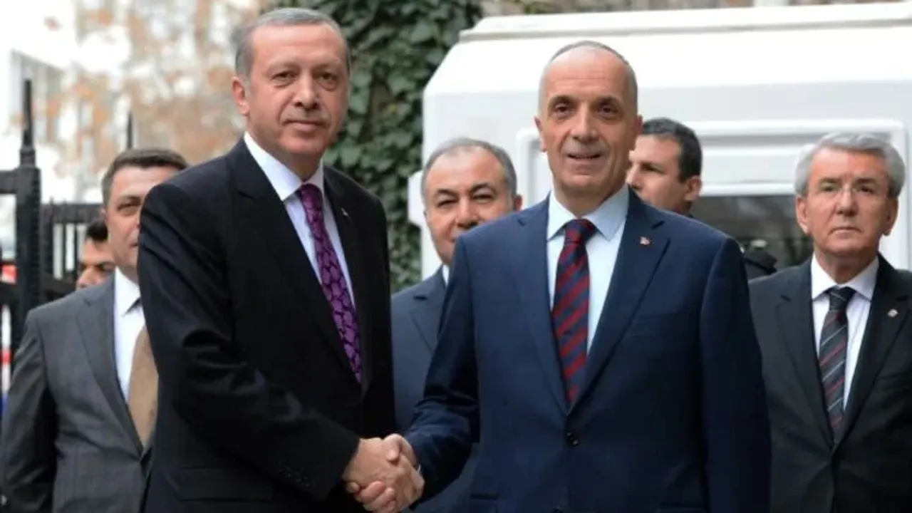 Cumhurbaşkanı Erdoğan, Türk-İş Genel Başkanı Ergün Atalay'la görüşüyor