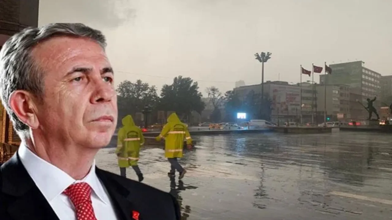 Ankara'da yaşanan sel felaketi ile ilgili Mansur Yavaş'tan açıklama geldi