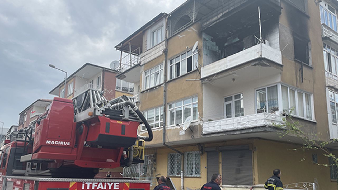 Kayseri'de ev sahibiyle tartışan kiracı evi ateşe verdi