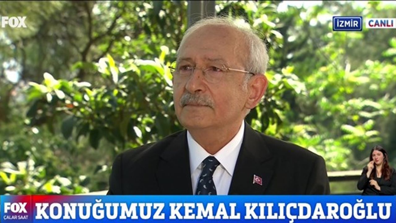 Kılıçdaroğlu, İsmail Küçükkaya'nın ''Adalet yürüyüşü'' sorusu üzerine gözyaşlarını tutamadı