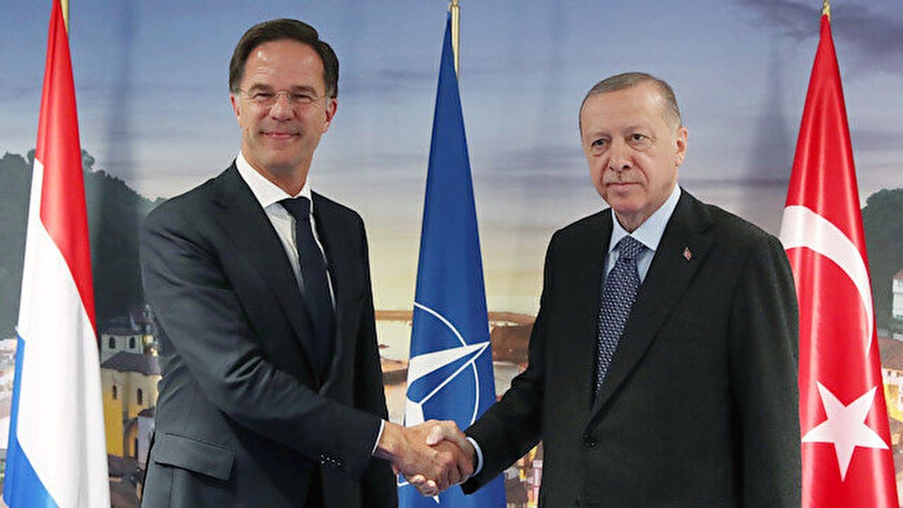 Başkan Erdoğan'dan peş peşe görüşmeler: Hollanda Başbakanı Rutte ile bir araya geldi