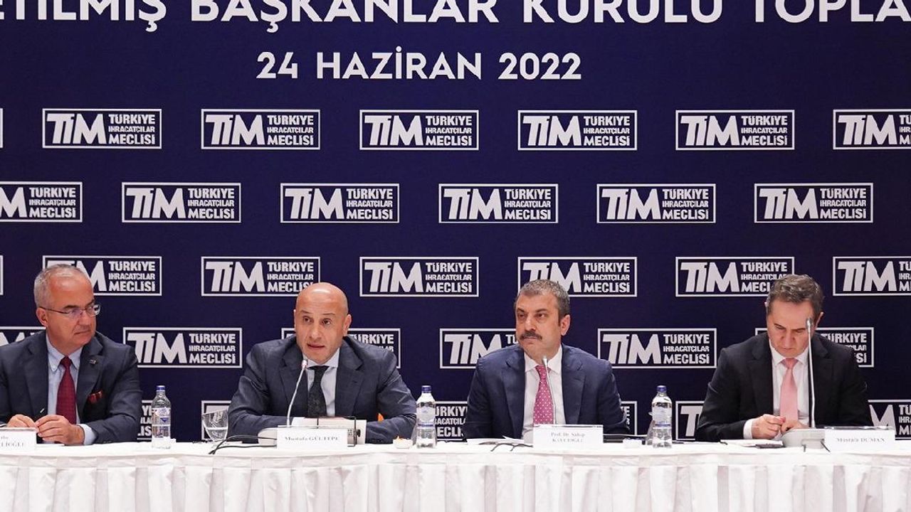 Merkez Bankası Başkanı Şahap Kavcıoğlu TİM'i ziyaret etti
