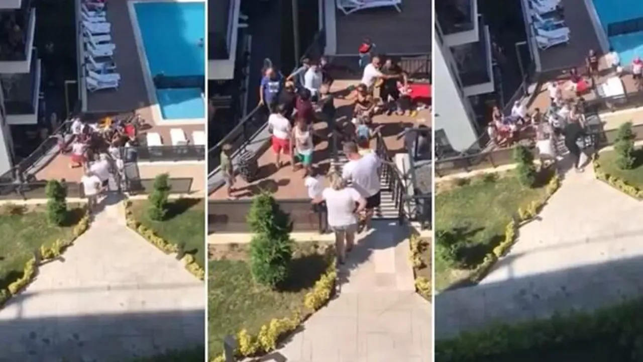Mudanya'da yabancı uyruklularla Türk vatandaşlar arasında ''havuz'' kavgası çıktı