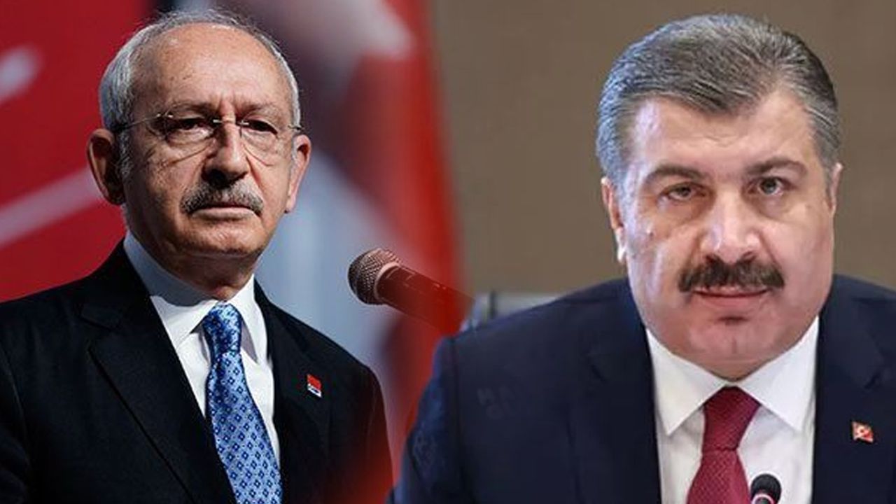 Bakan Koca Kılıçdaroğlu'nun "beceriksiz bakanını da al git" sözlerine yanıt verdi