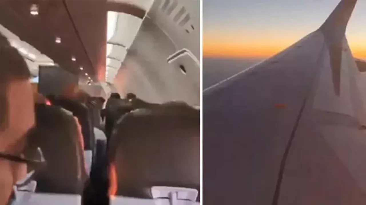 Uçakta şaşırtan anons! Pilot, Azer Bülbül şarkısıyla yolculara seslendi