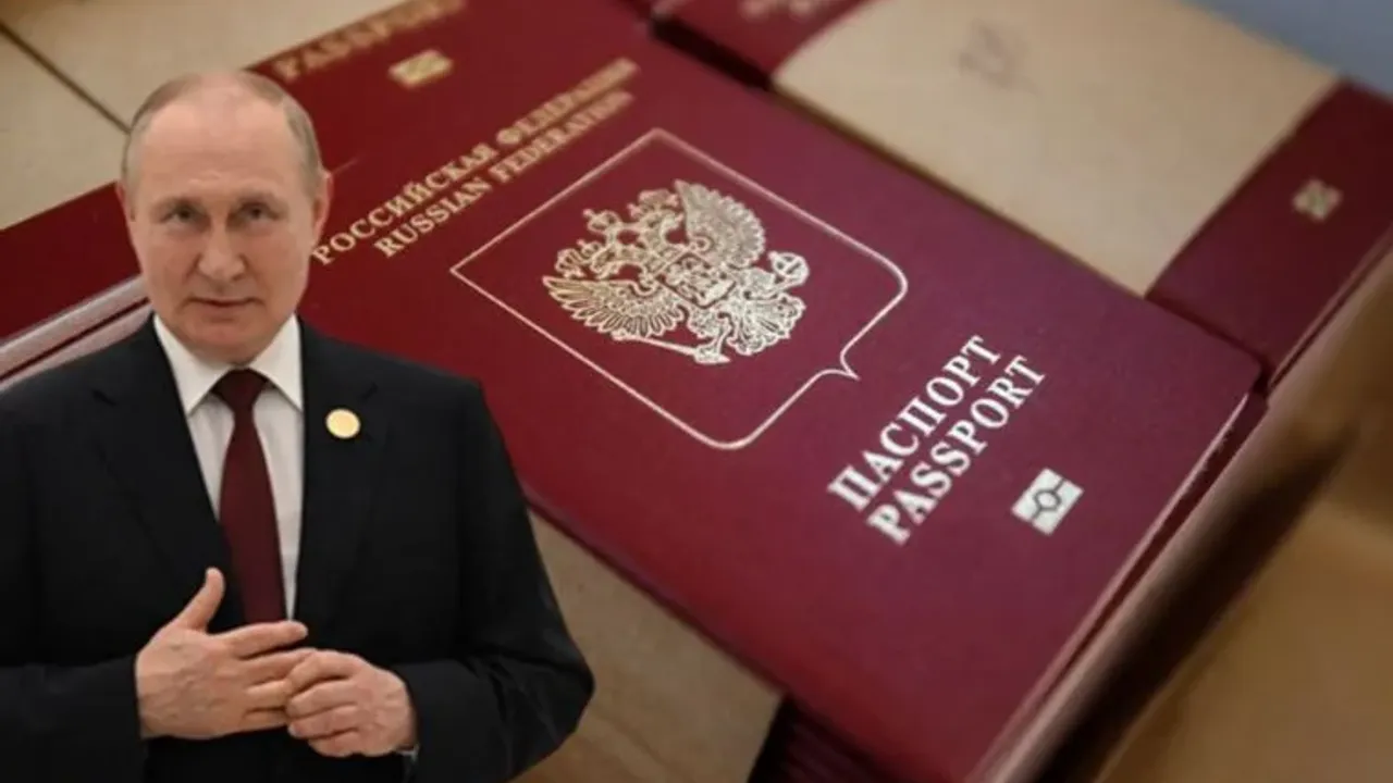 Rusya, Ukrayna'da kontrolüne geçirdiği bölgelerde Rus vatandaşlığı dağıtıyor