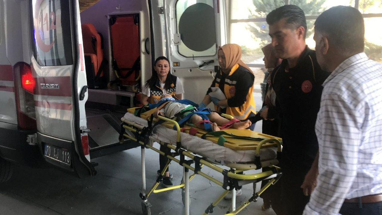 Oyun oynarken balkondan düşen 4 yaşındaki çocuk yaralandı