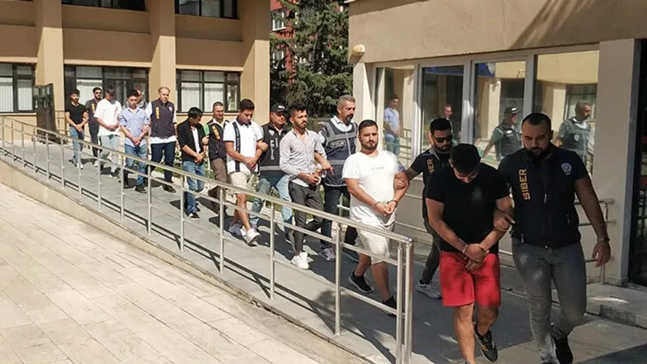 Burdur merkezli 9 ilde operasyon! 5 kişi tutuklandı
