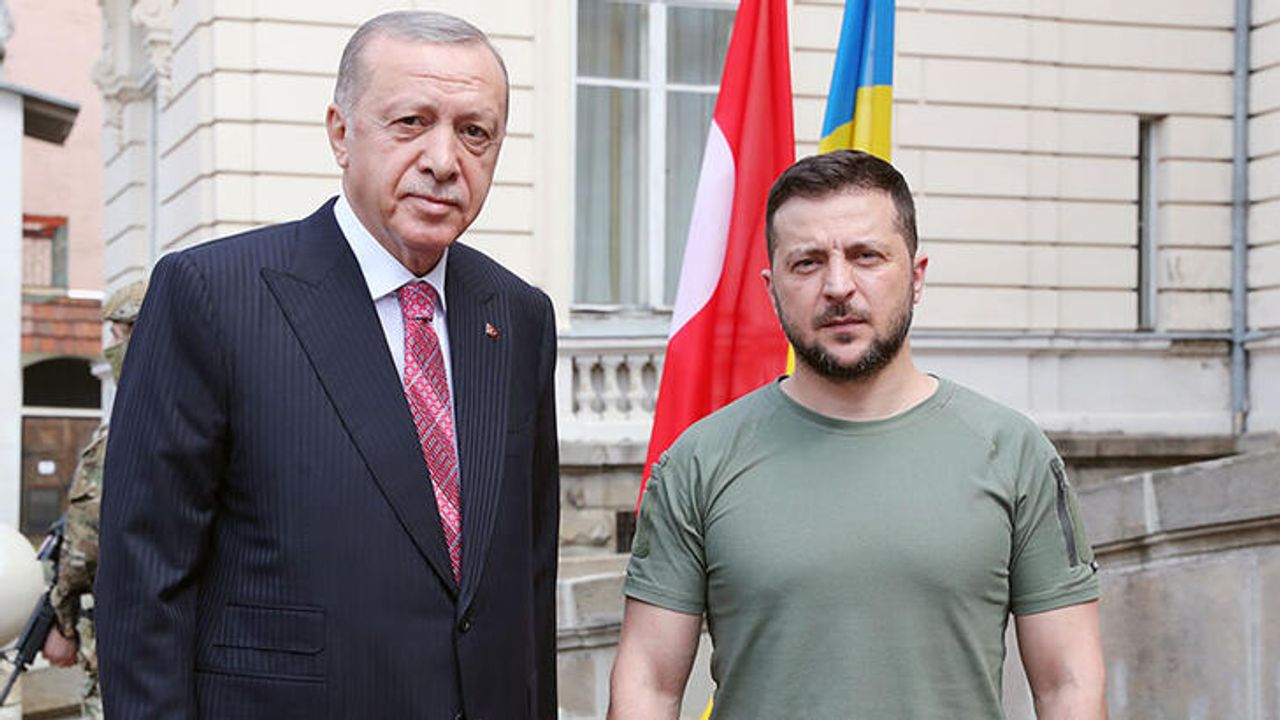 Cumhurbaşkanı Erdoğan, Zelenski ile bir araya geldi