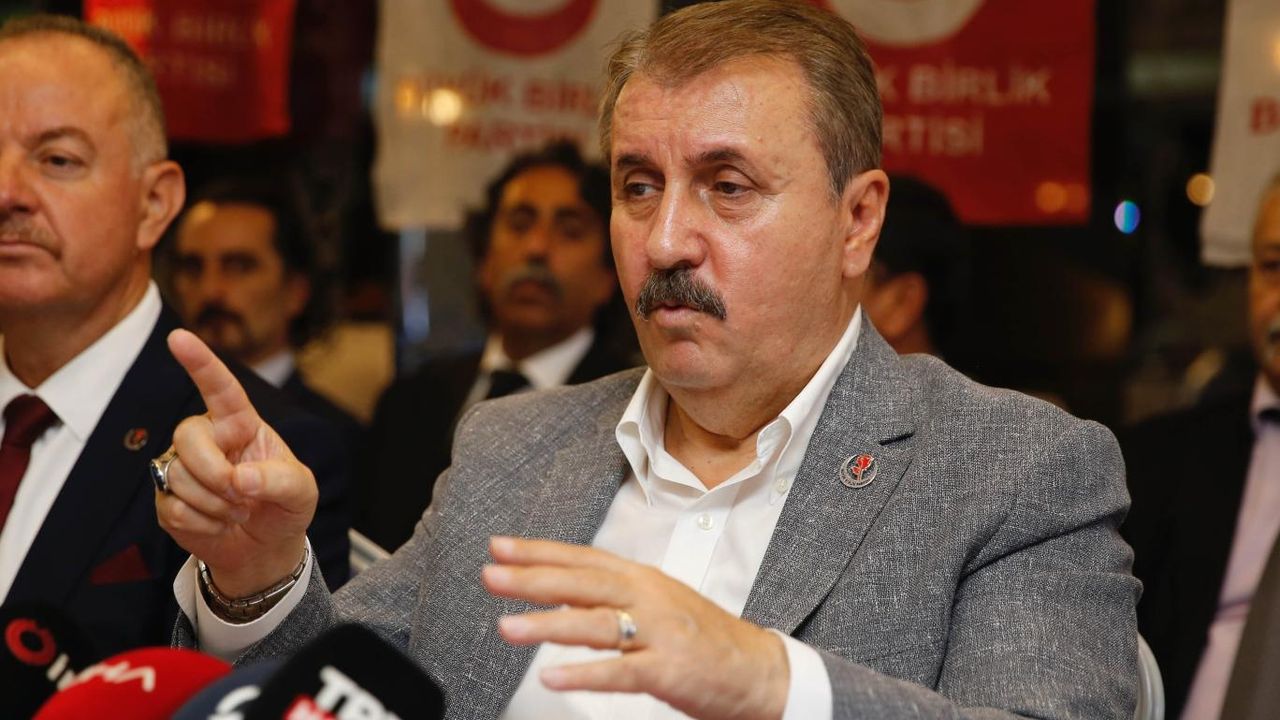 BBP Genel Başkanı Destici: CHP'nin Kılıçdaroğlu'nun adaylığından geri adım atmayacağını düşünüyorum