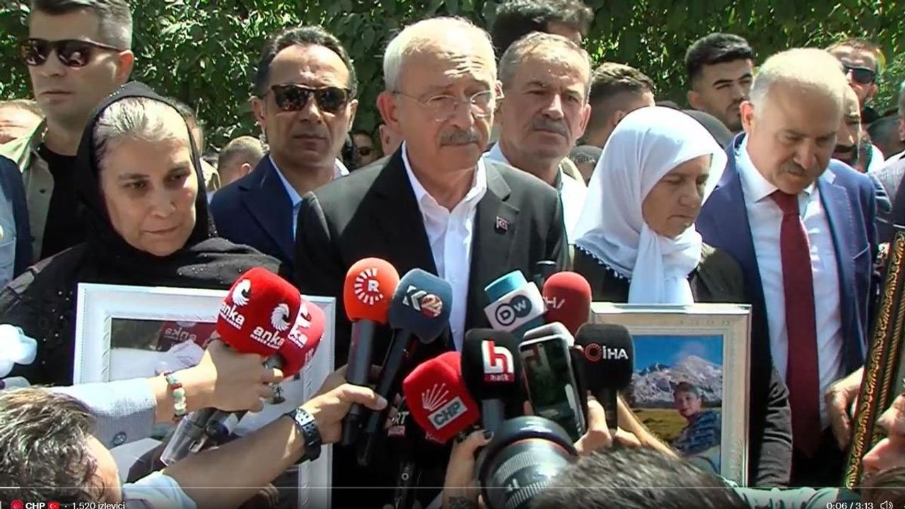 Kılıçdaroğlu: Eğer ülkeye adalet gelecekse bu acını dindirilmesi gerekiyor