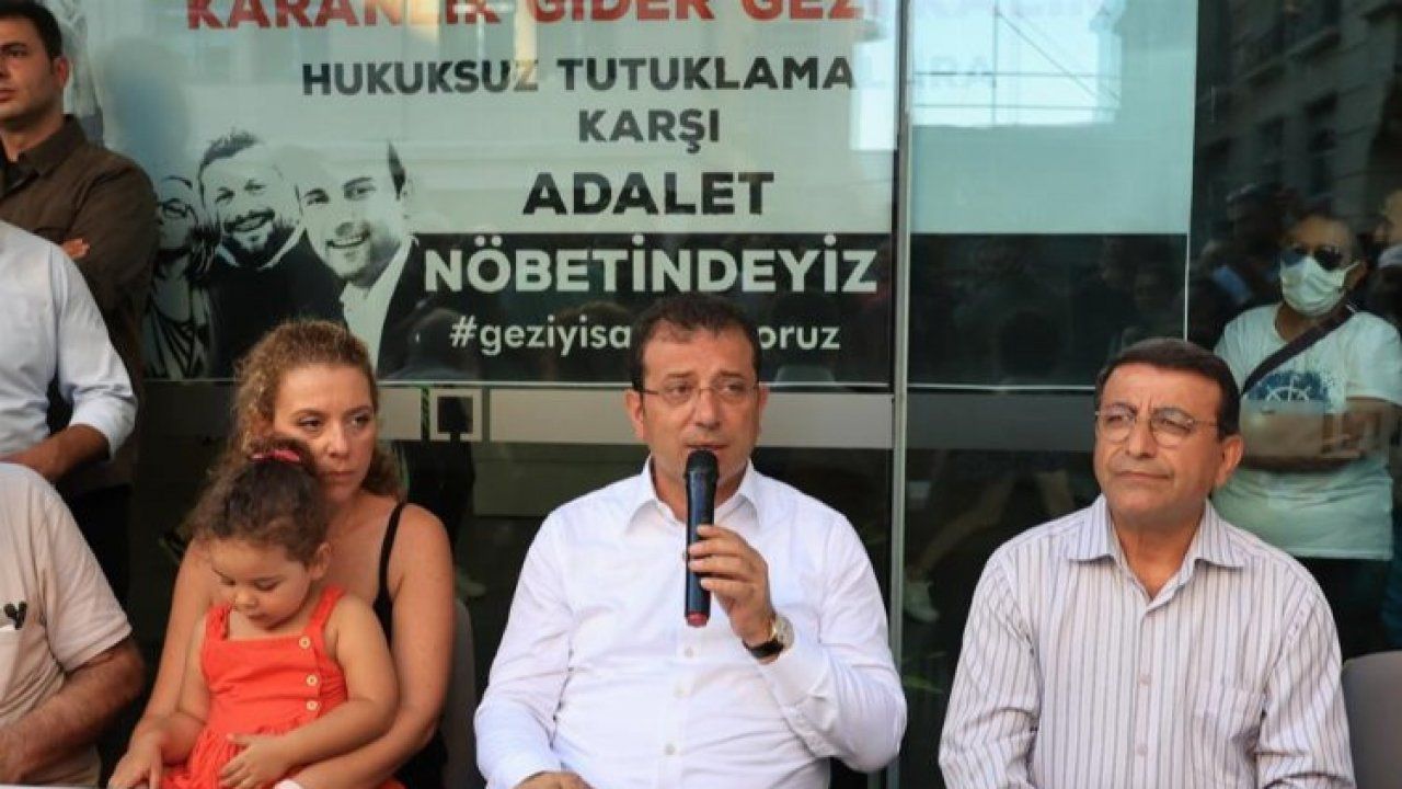 Başkan İmamoğlu'ndan 'Gezi Nöbeti'ne destek