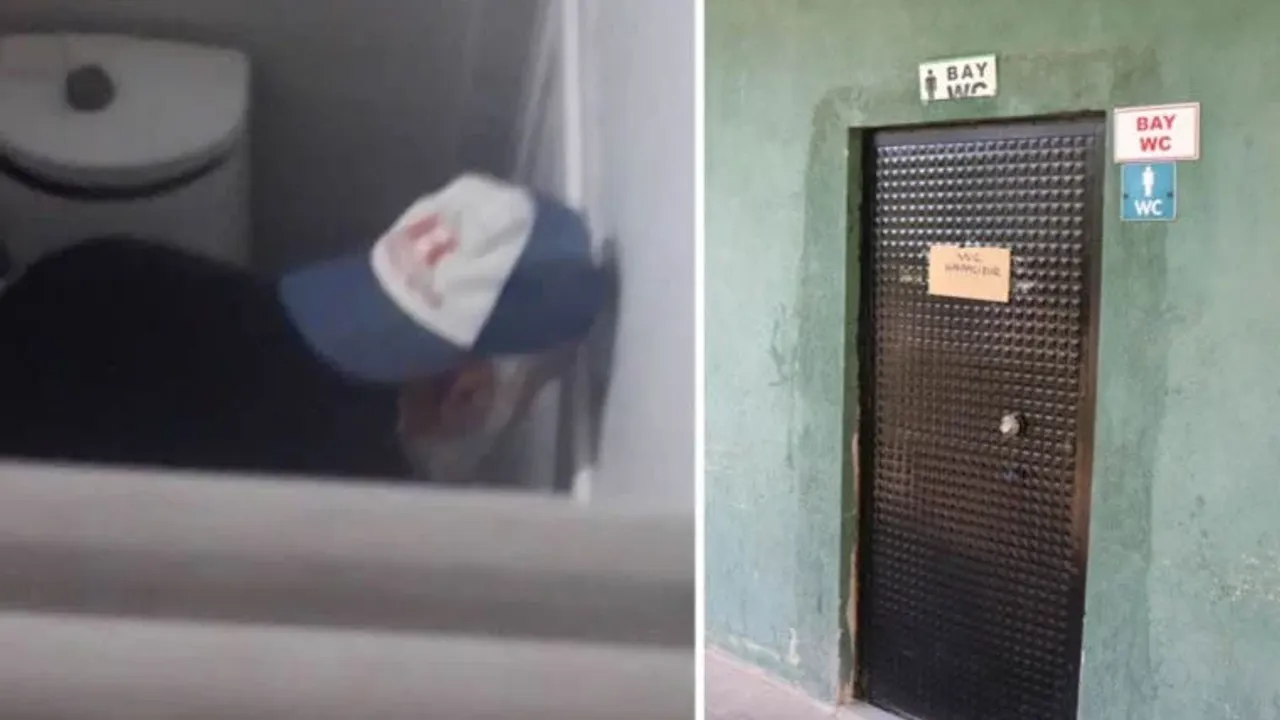 Pes dedirten olay! 70 yaşındaki adam tuvalet deliğinden çocukları izlerken yakalandı!