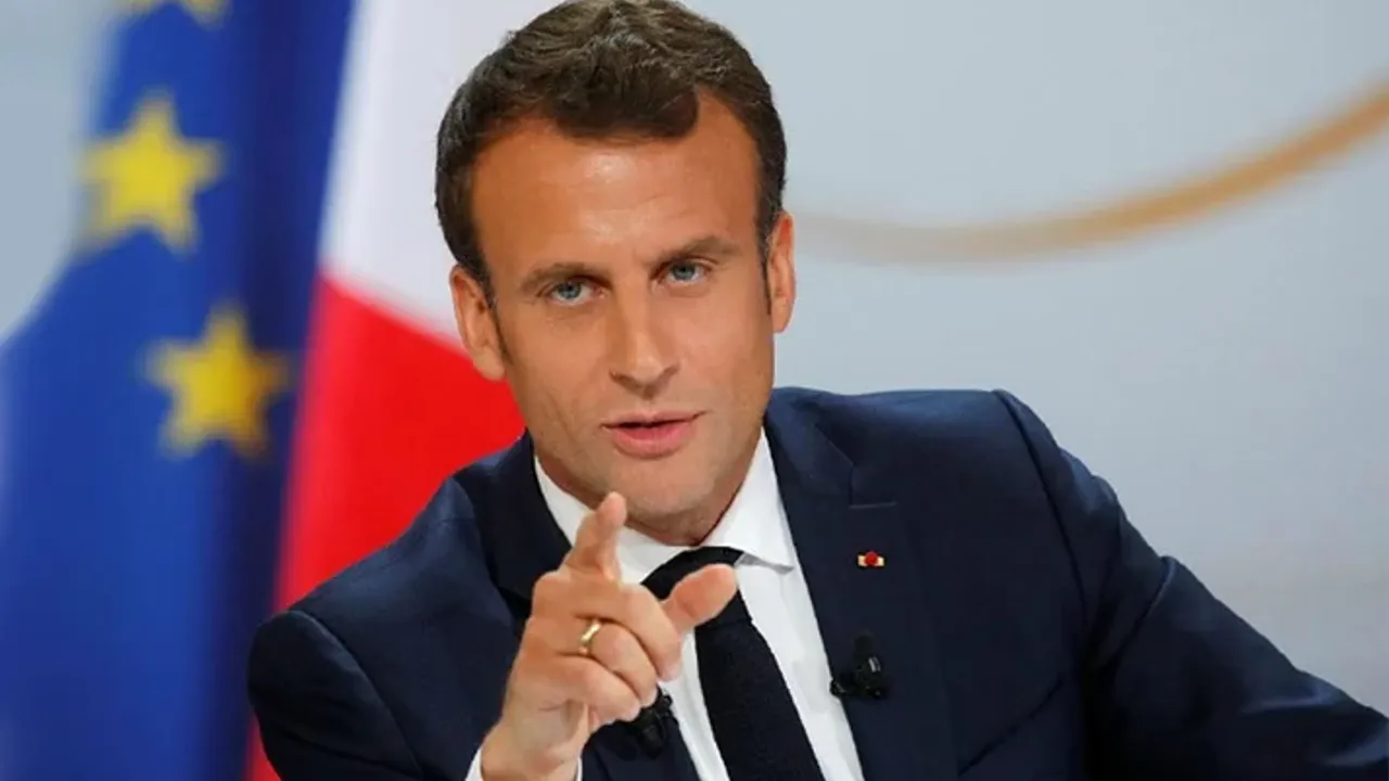 Macron'dan Cezayir'de Türkiye için skandal ifadeler