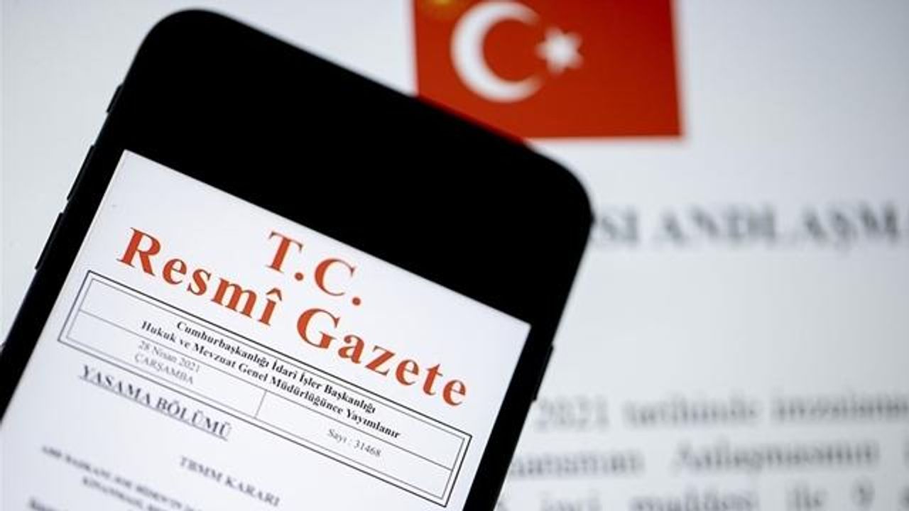 13 Ağustos 2022 tarihli atama kararları Resmi Gazete'te yayımlandı