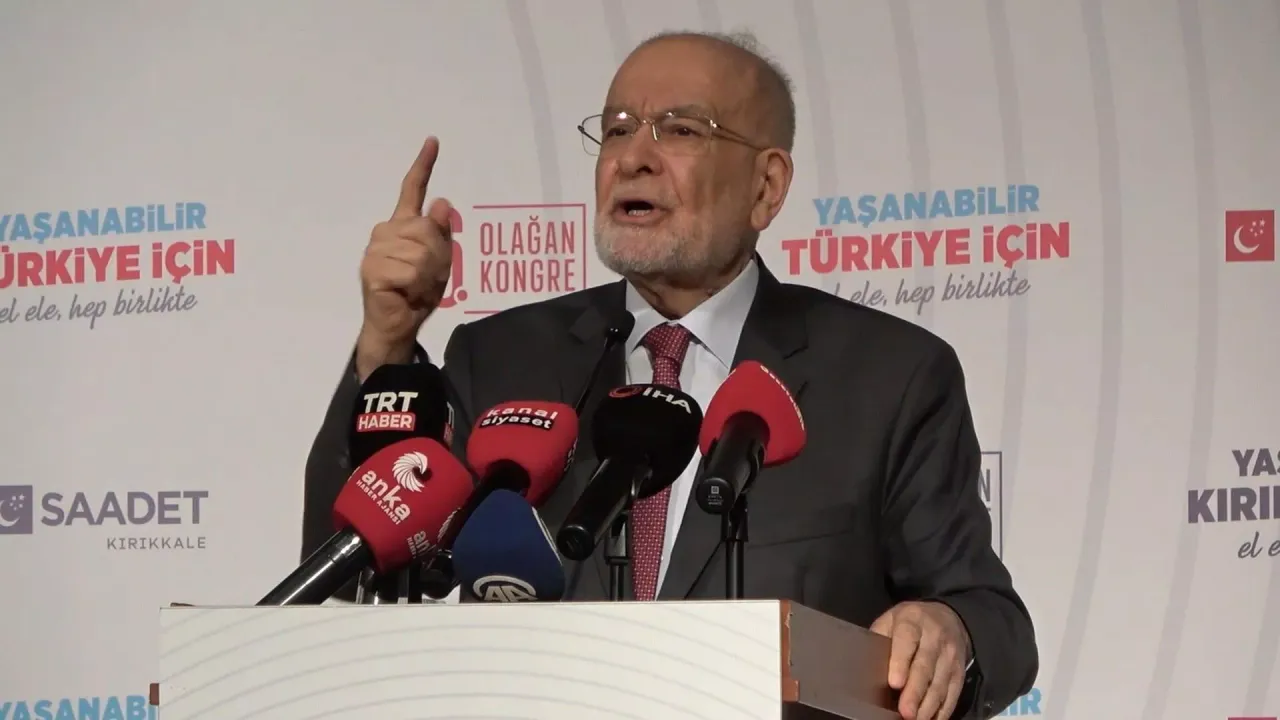 Karamollaoğlu: Saadet Partisi yolsuzluğun, haksızlığın, rüşvetin olmadığı bir Türkiye'nin teminatıdır