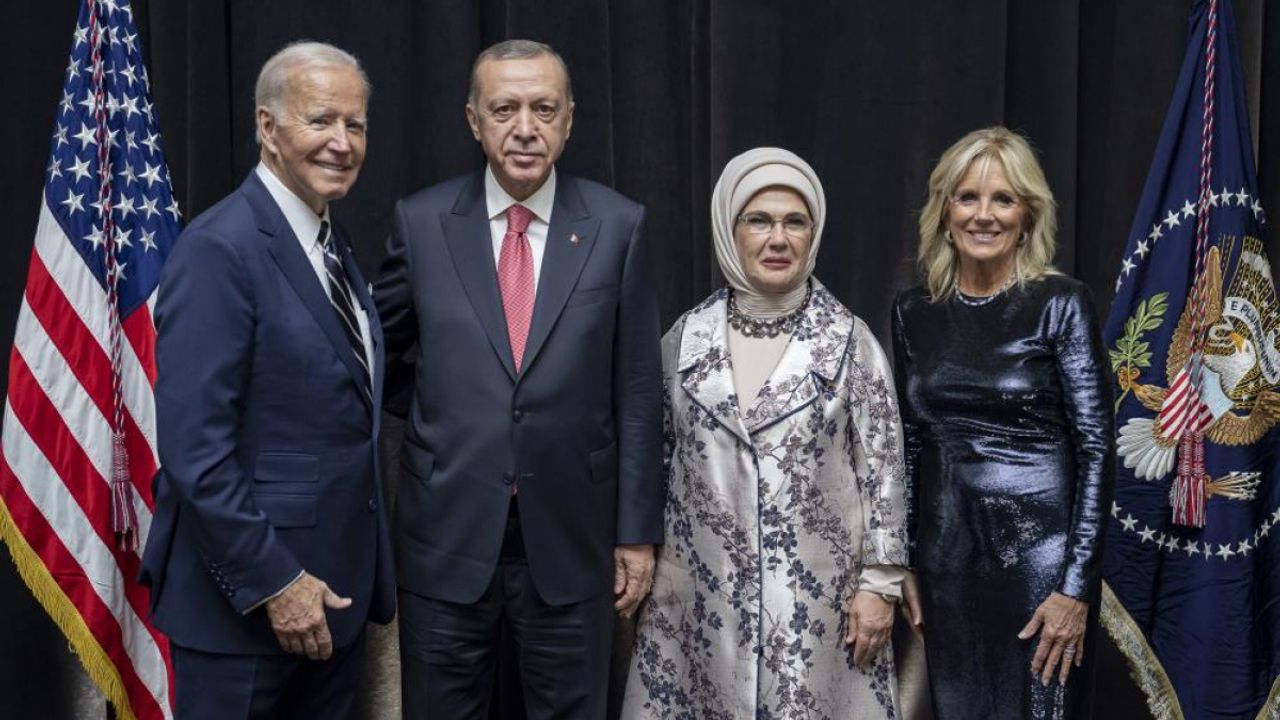 Cumhurbaşkanı Erdoğan ve ABD Başkanı Biden'dan aile fotoğrafı