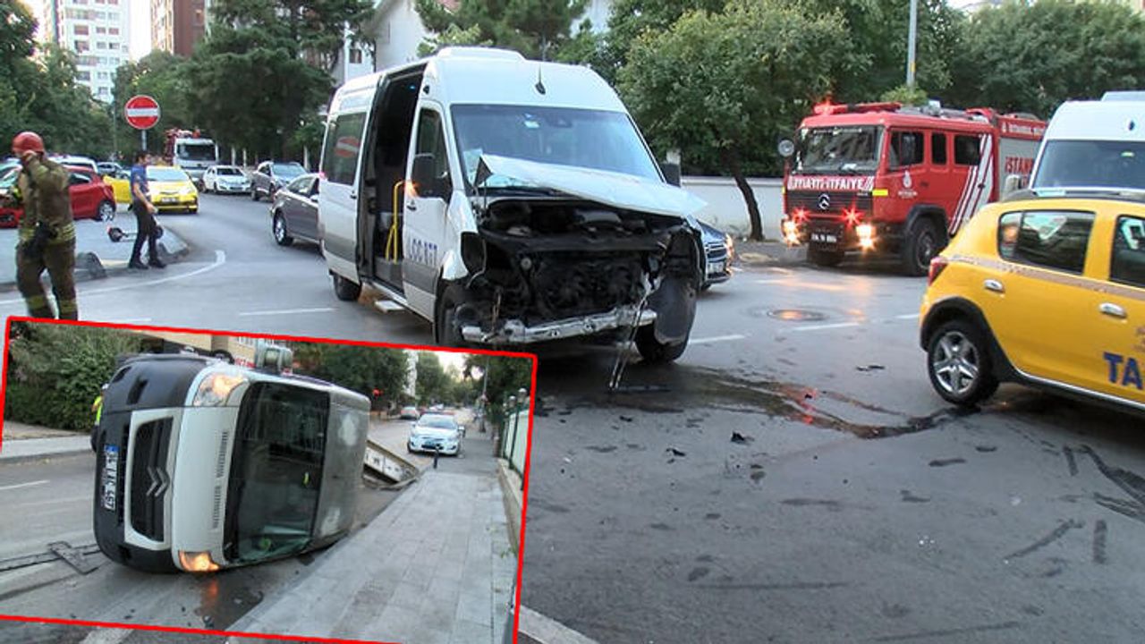 Kadıköy’de feci kaza! 1 kişi yaralandı