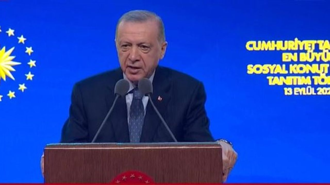 Cumhurbaşkanı Erdoğan açıkladı: İşte sosyal konut projesinin şartları ve detayları...