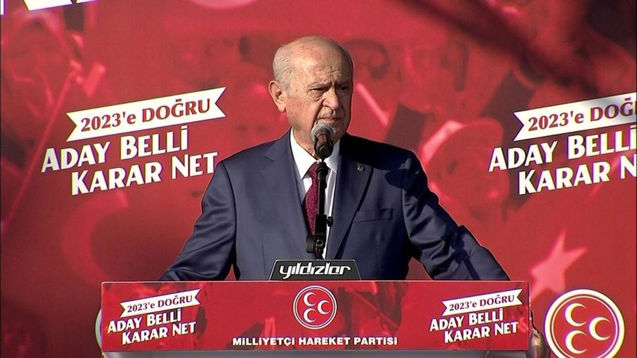 MHP Lideri Bahçeli: Cumhurbaşkanı adayımız Recep Tayyip Erdoğan'dır